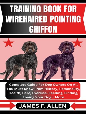 cover image of TRAINING BOOK FOR WIREHAIRED POINTING GRIFFON